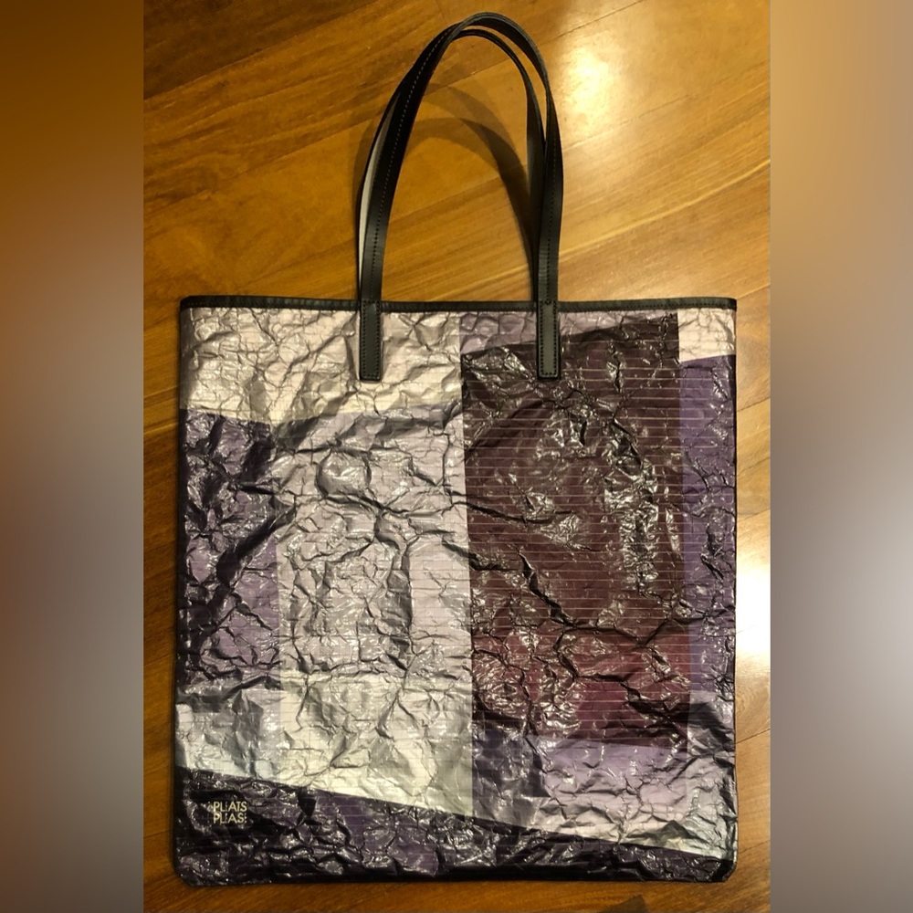 Pleats Please Issey Miyake Large Tote Bag